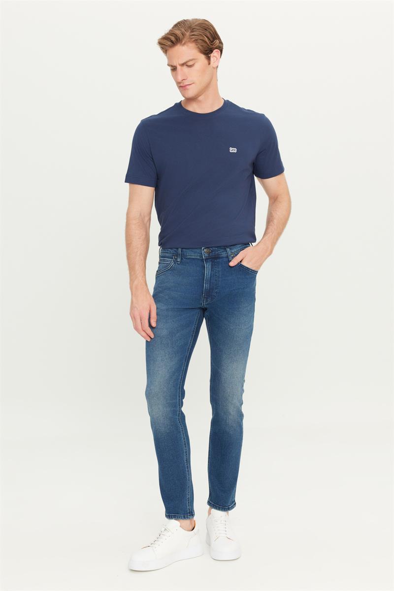 Luke Denim Pantolon Mid Indigo