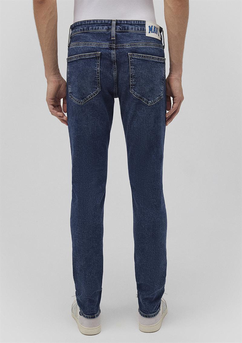 LEO Dark Vintage College Mavi