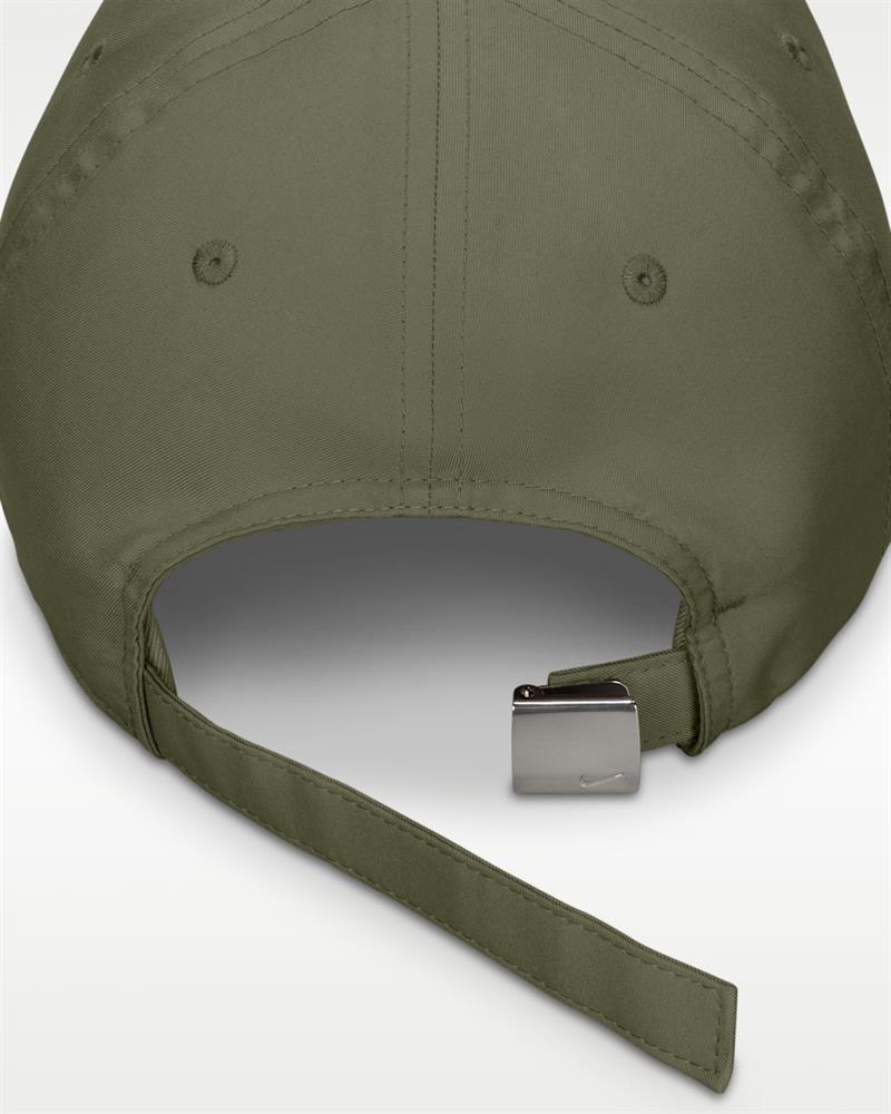 Nike Dri-FIT Club Unstructured Metal Swoosh Cap Yeşil