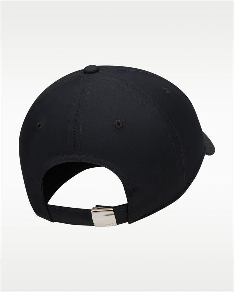 Nike Dri-FIT Club Unstructured Metal Swoosh Cap Gri