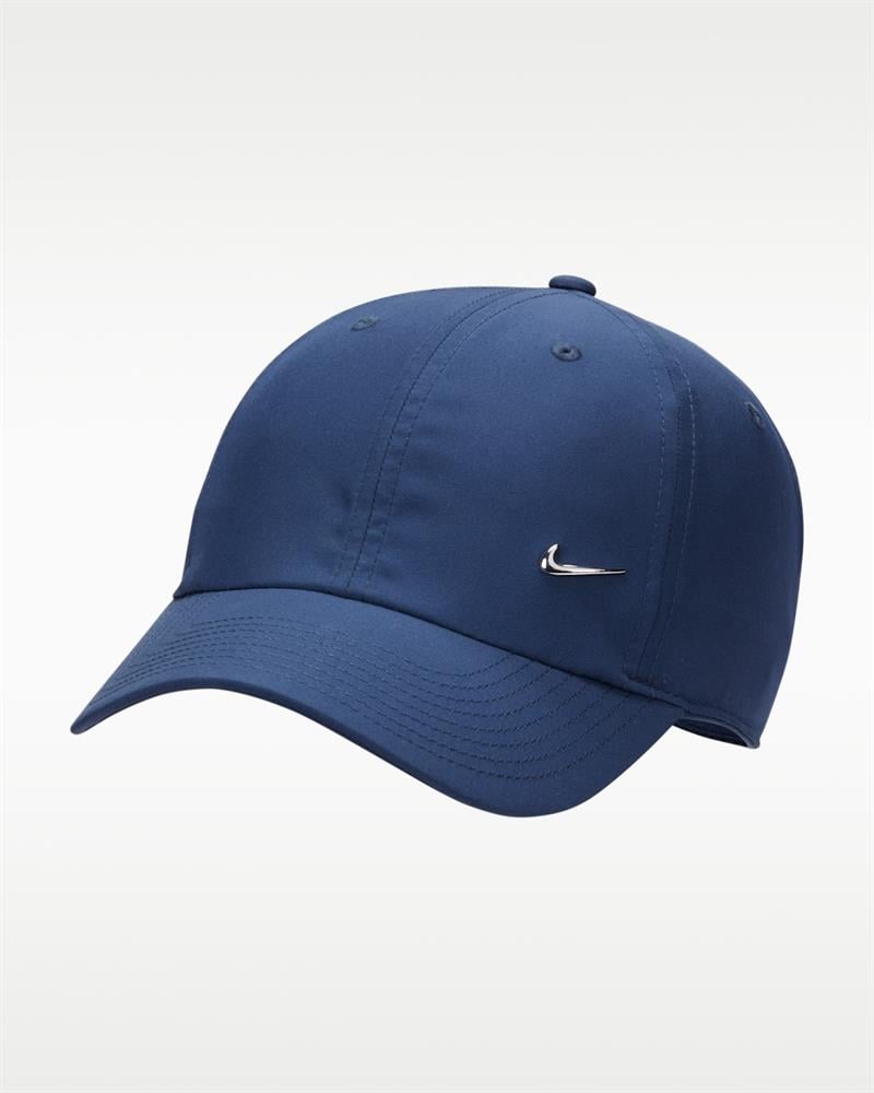 Nike Dri-FIT Club Unstructured Metal Swoosh Cap Navy