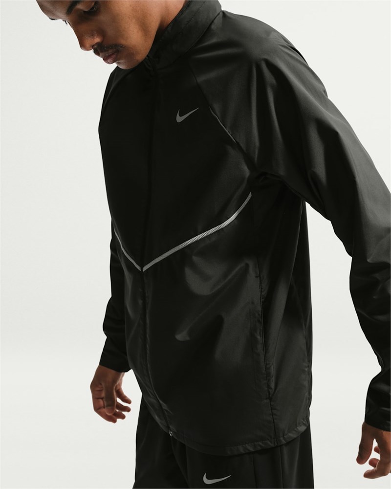Nike Miler UV Repel Running Jacket Siyah