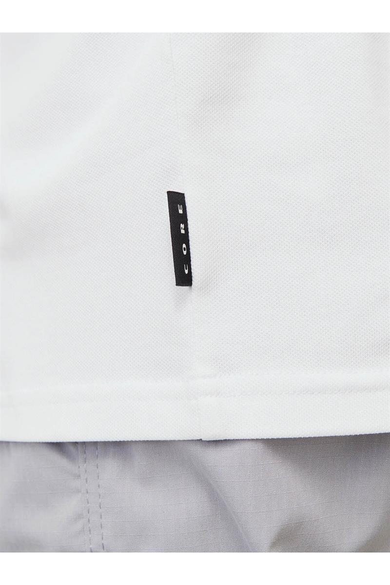 JCOFUSION PIQUE POLO SS SN Bright White