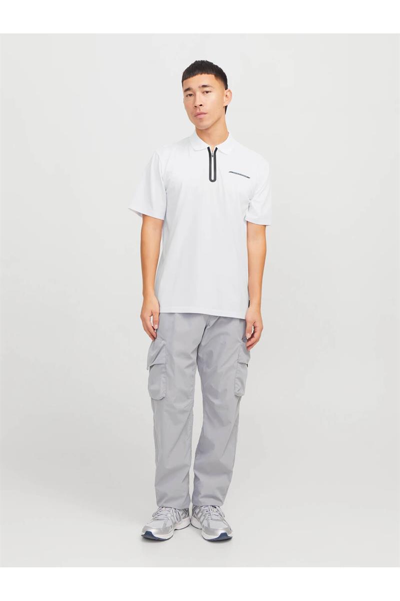 JCOFUSION PIQUE POLO SS SN Bright White
