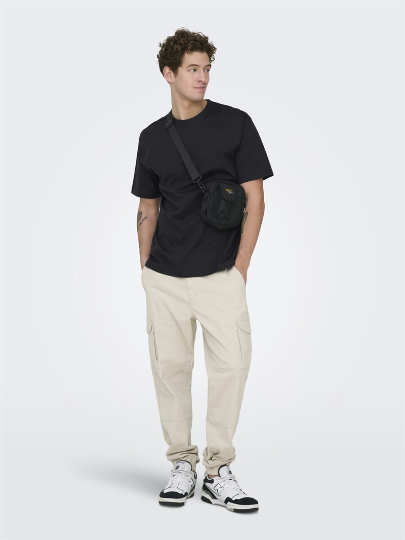 ONSFRED LIFE RLX SS TEE NOOS Black