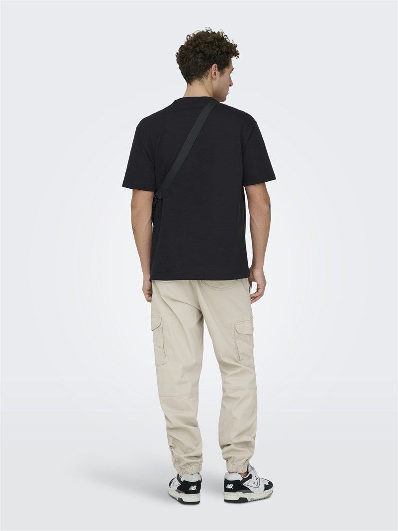 ONSFRED LIFE RLX SS TEE NOOS Black