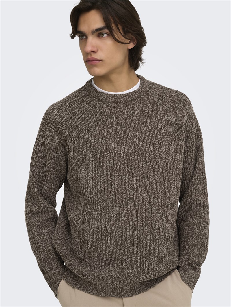ONSJOIN RLX LS RAGLAN KNIT Falcon