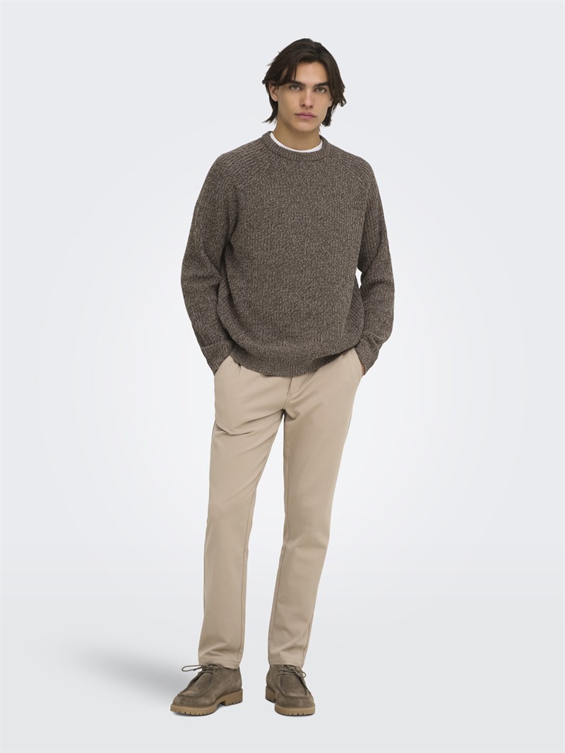 ONSJOIN RLX LS RAGLAN KNIT Falcon
