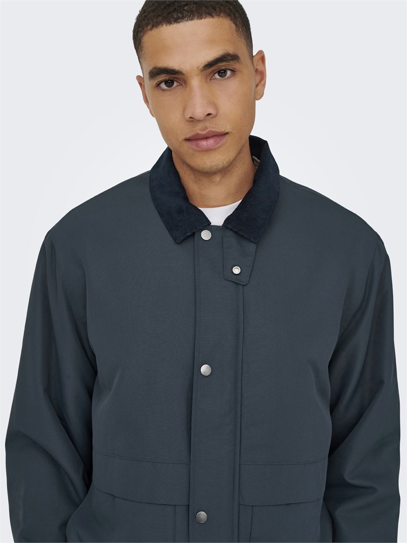 ONSKOSMO PADDED JACKET OTW VD Blue Nights