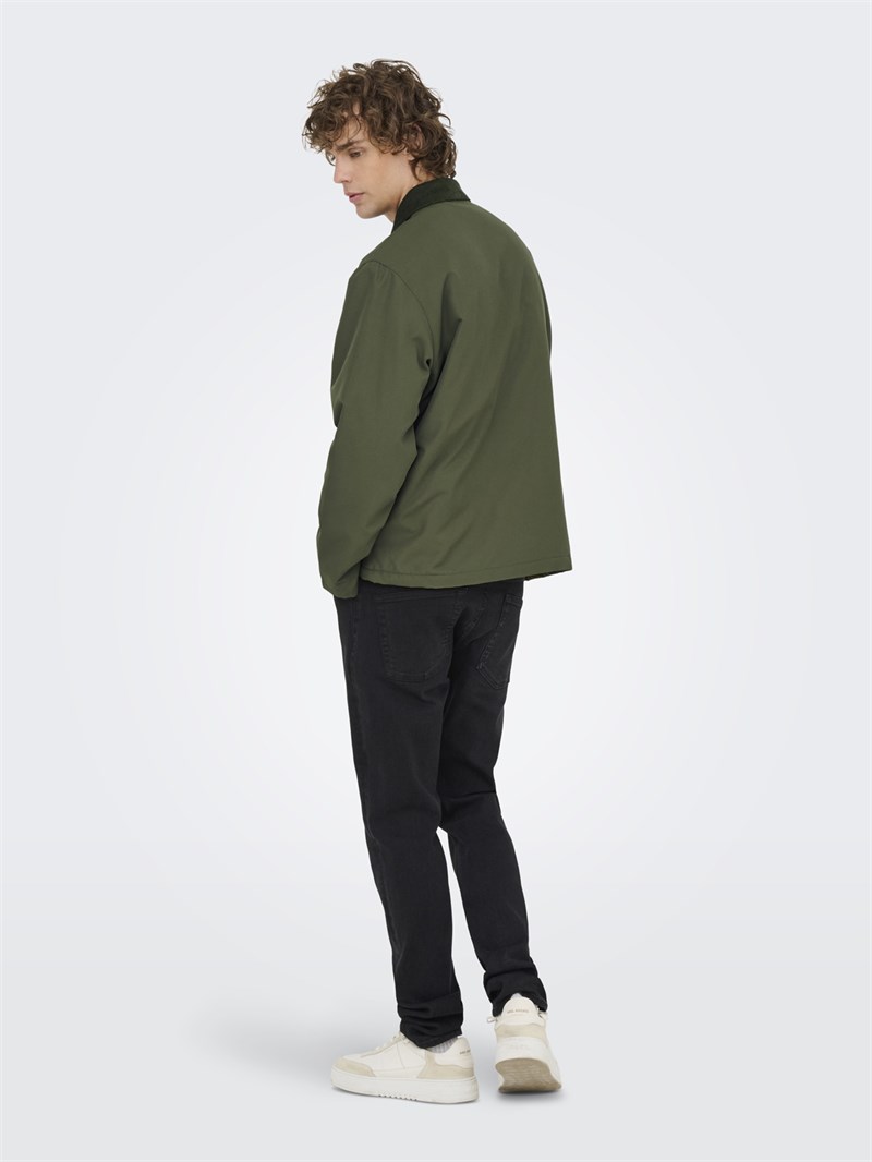 ONSKOSMO PADDED JACKET OTW VD Olive Night