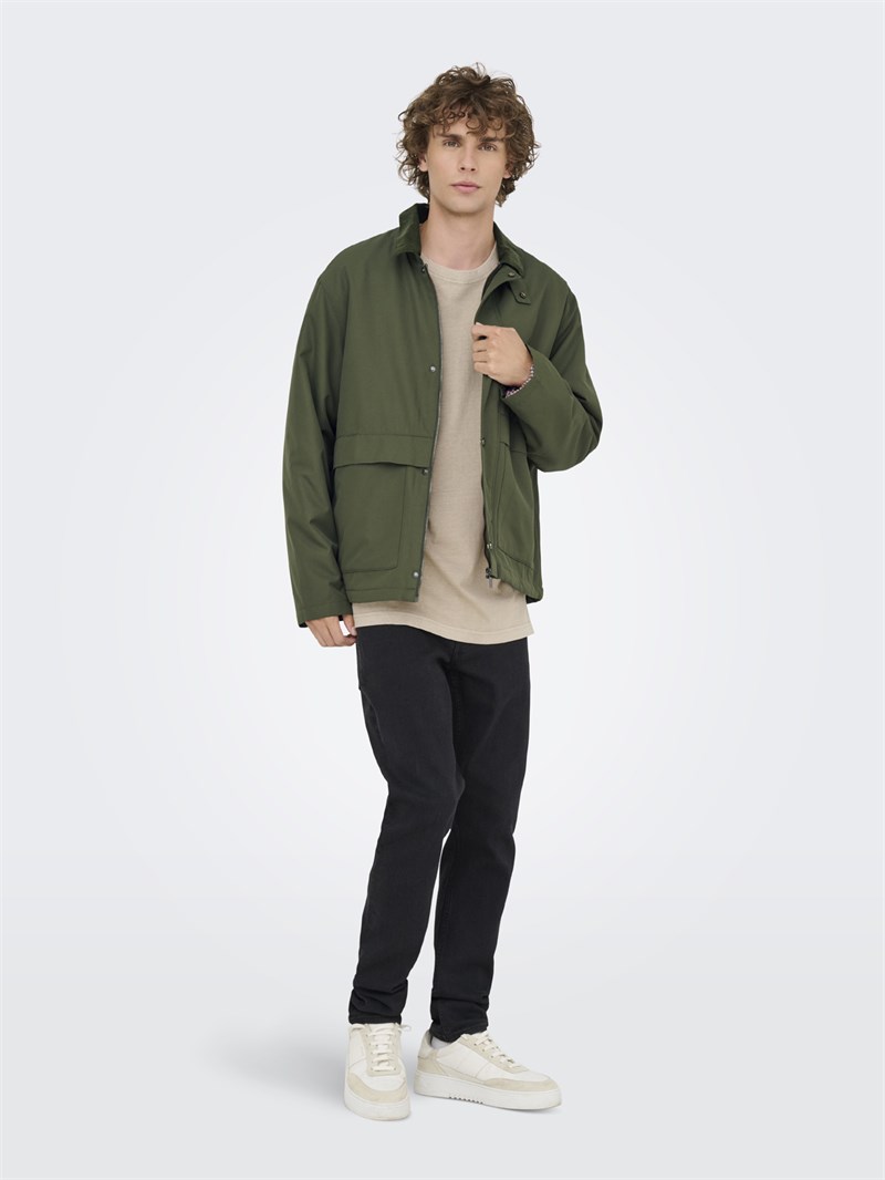 ONSKOSMO PADDED JACKET OTW VD Olive Night