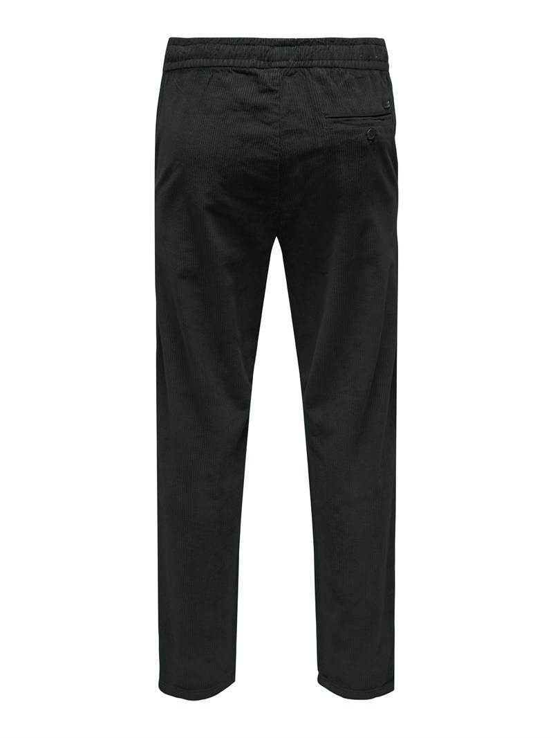 ONSLINUS TAP CORDUROY 0185 PANT NOOS Black