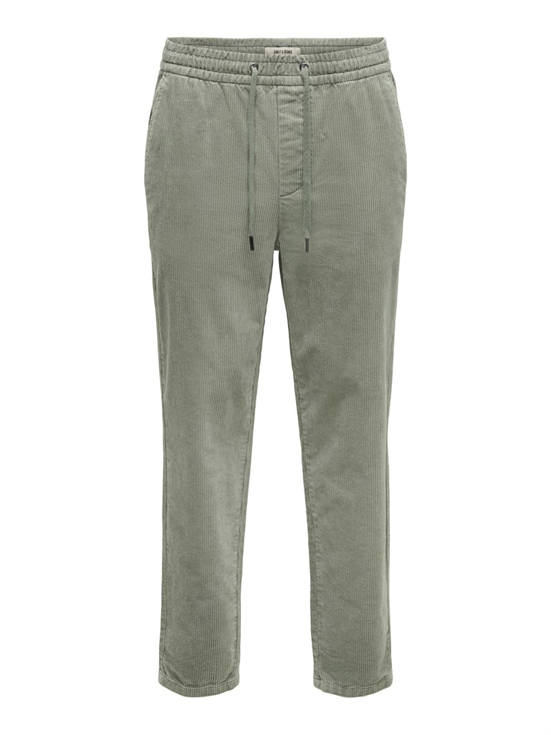 ONSLINUS TAP CORDUROY 0185 PANT NOOS Castor Gray