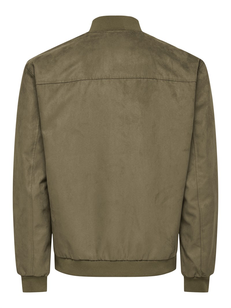 ONSLUCAS FAKE SUEDE BOMBER OTW NOOS Teak