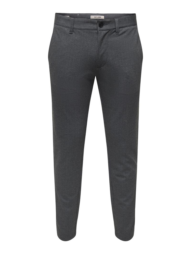 ONSMARK SLIM CHECK 020960 PANT NOOS GREEN