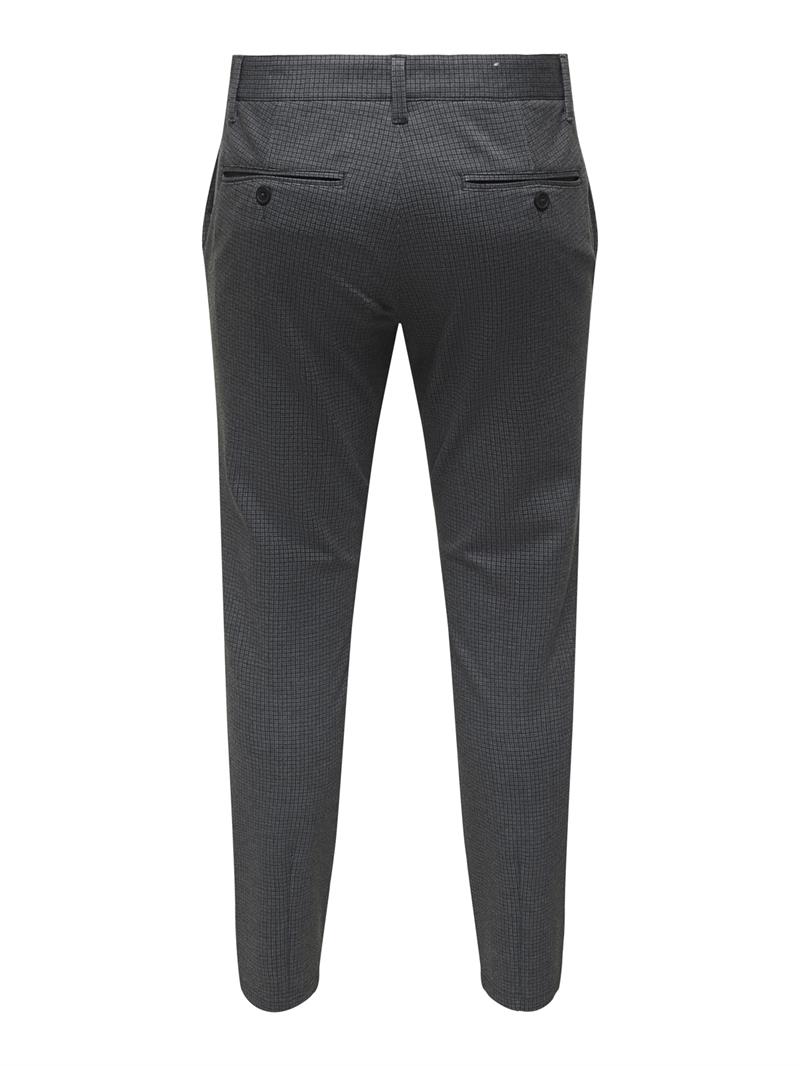 ONSMARK SLIM CHECK 020960 PANT NOOS GREEN