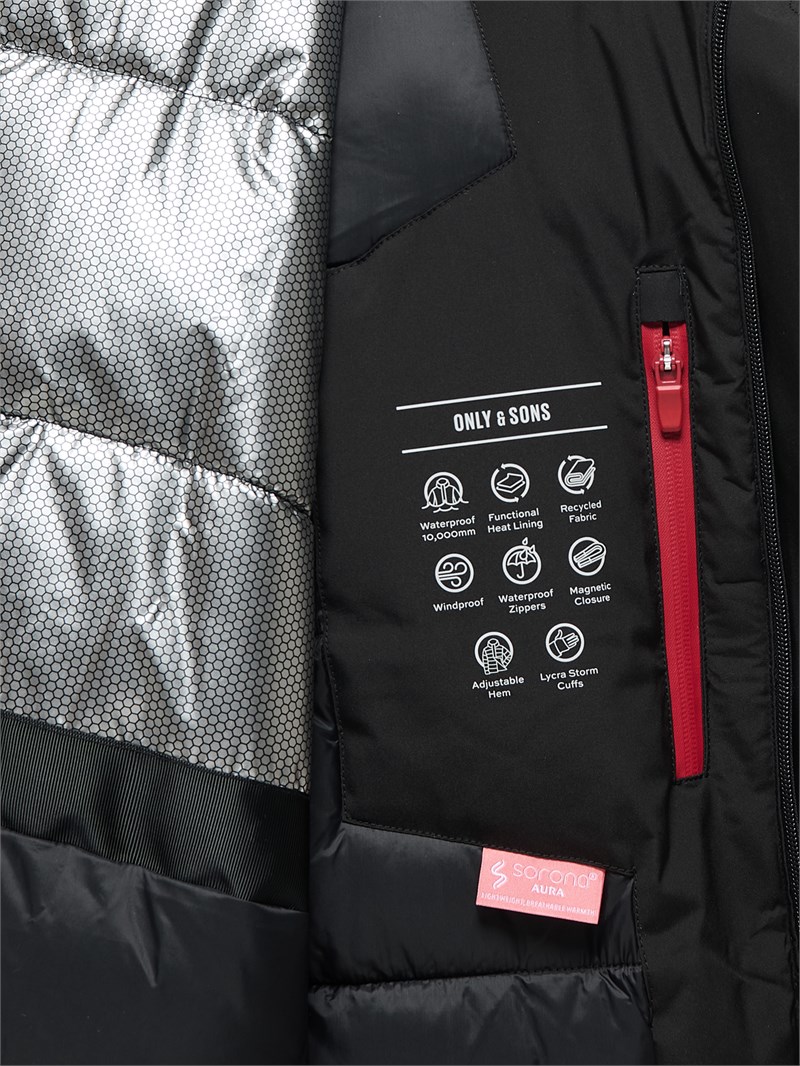 ONSNATE TECHNICAL JACKET OTW VD Black