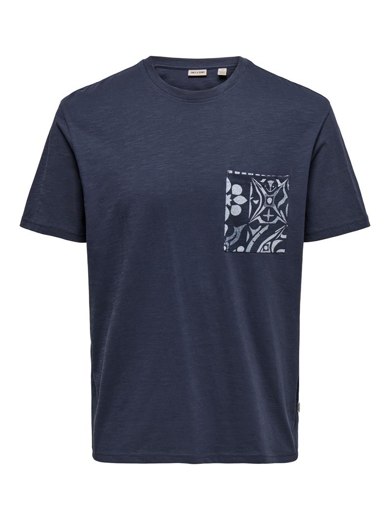 ONSPERRY LIFE REG LEAF SS POCKETTEE Blue Nights