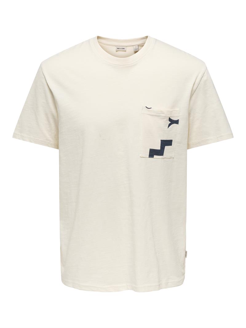 ONSPERRY LIFE REG LEAF SS POCKETTEE Egret