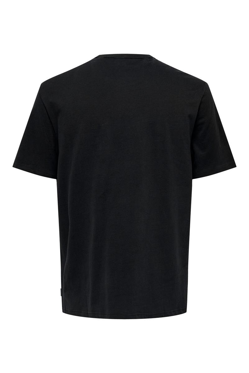 ONSSMART LIFE REG SS TEE Black