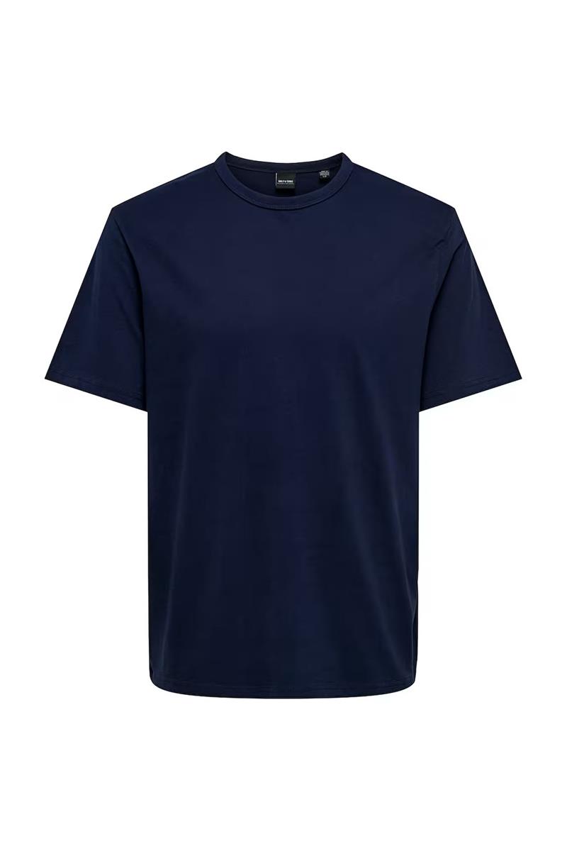 ONSSMART LIFE REG SS TEE Navy Blazer