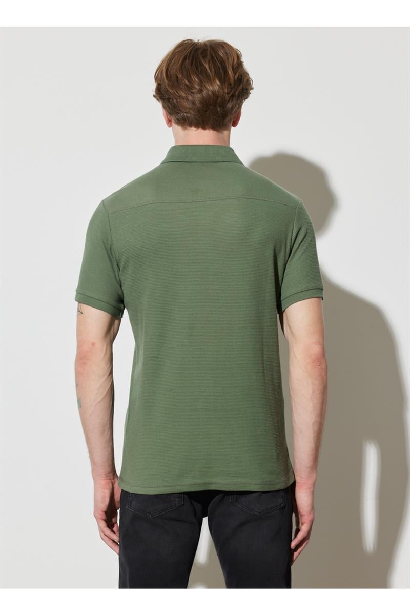 Polo Yaka T-shirt Khaki