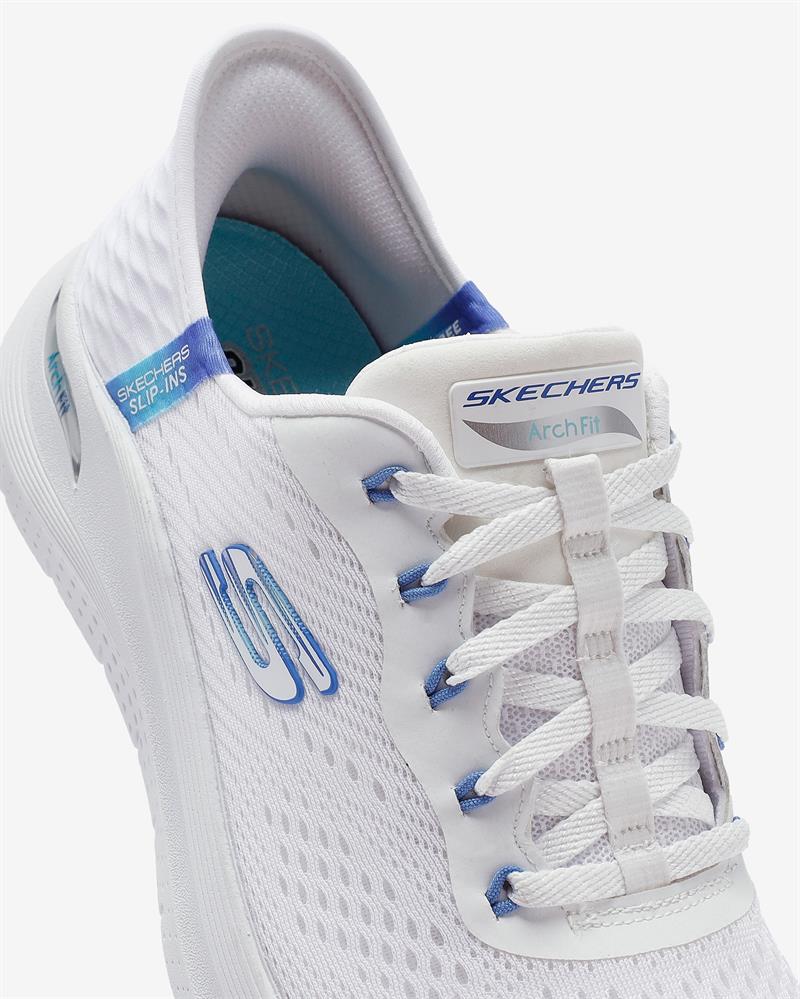 Skechers ARCH FİT 2.0 - EASY CHİC Beyaz/Mavi