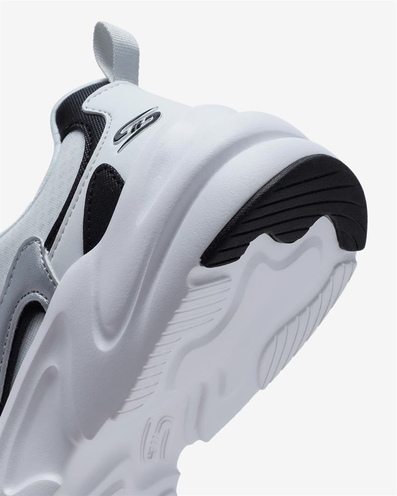 Skechers BOBS BAMİNA 2 - TİDES REVİTALİZED Beyaz/Siyah/Gümüş