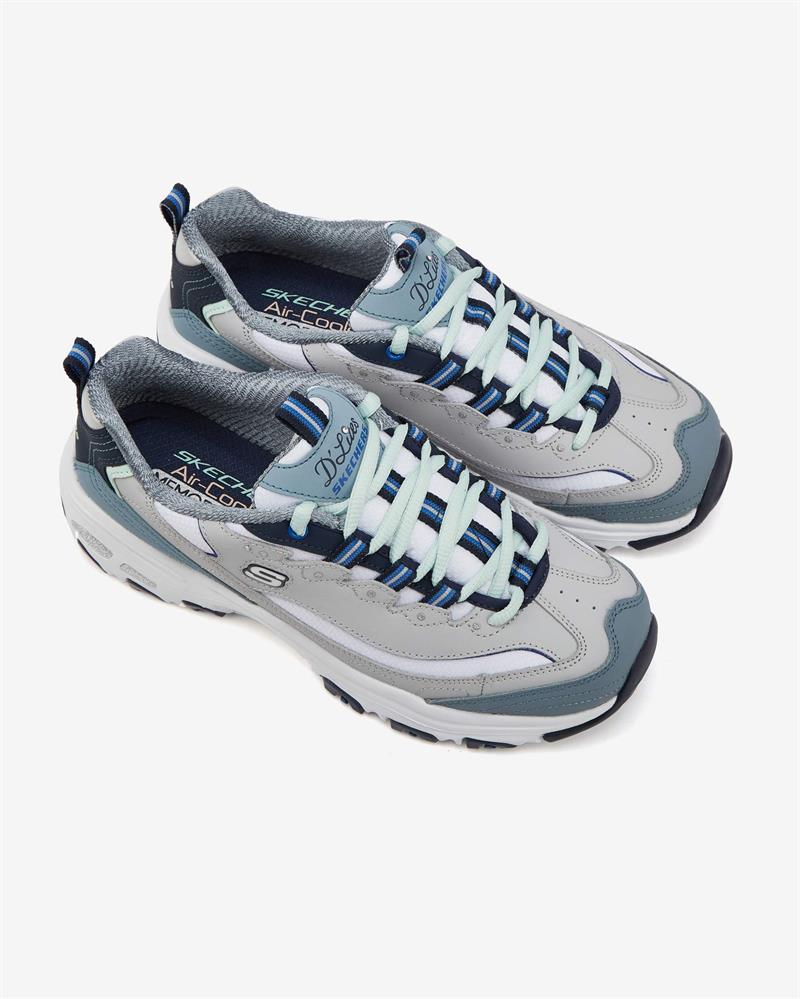 Skechers DLİTES - COOL CHANGE Gri/Mavi