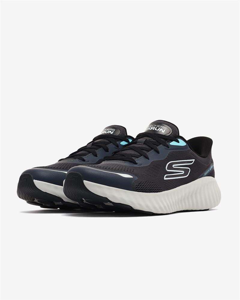 Skechers GO RUN NOW REGENT Gri/Siyah