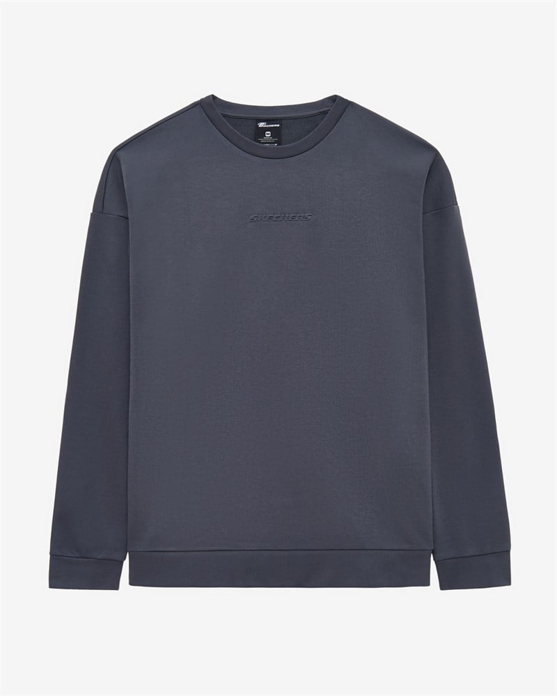 Skechers M Essential Crewneck Sweatshirt Gray