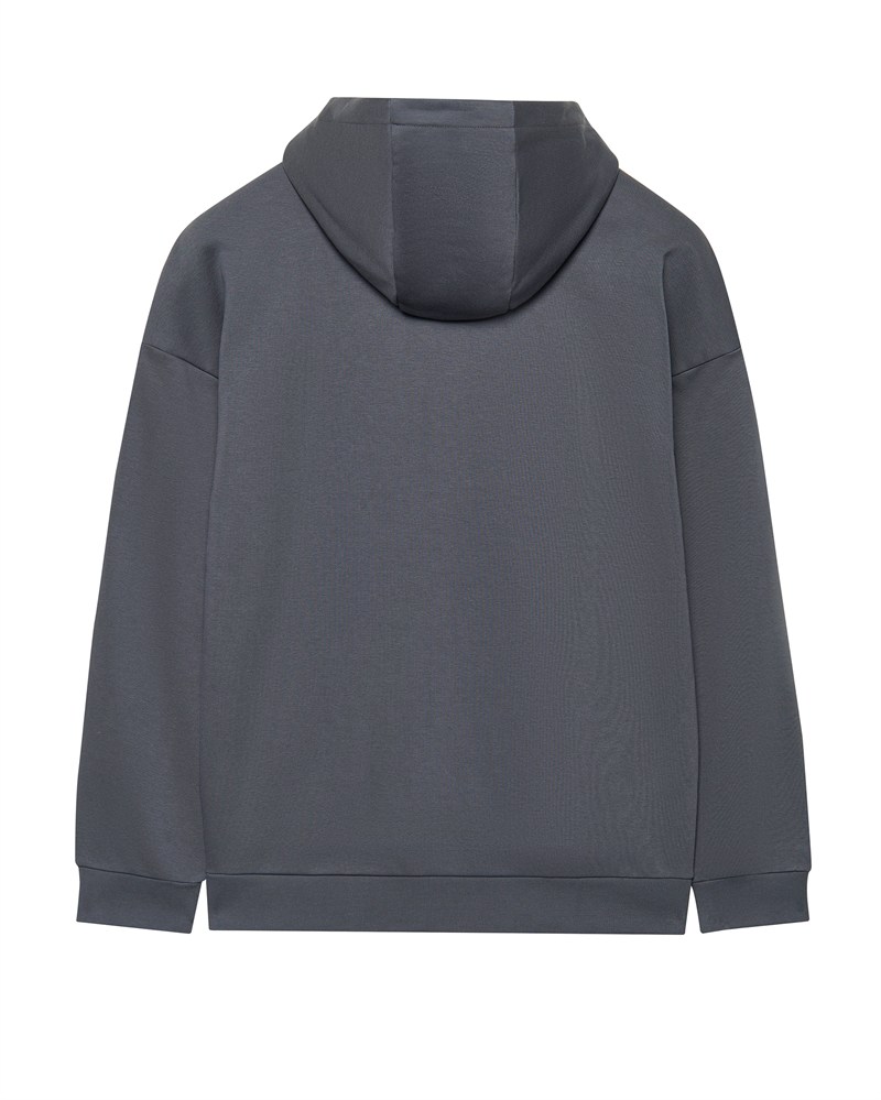 Skechers M Essential Full Zip Hoodie Sweatshirt Gray