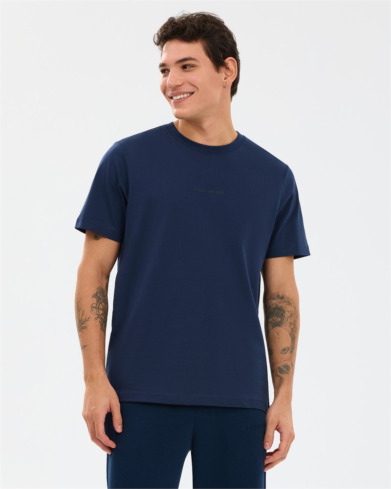 Skechers M Essential T-Shirt Navy