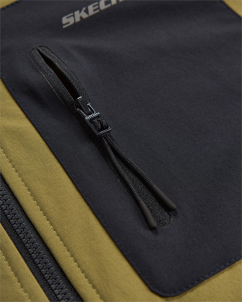 Skechers M Full Zıp Trai Jacket Yeşil