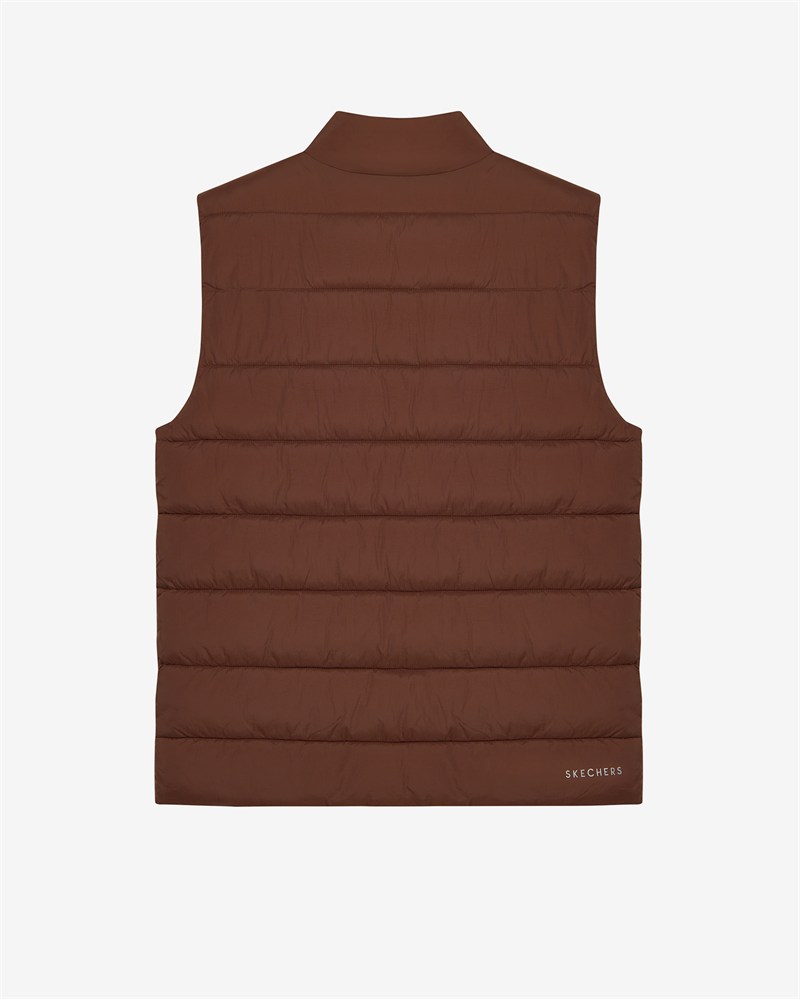 Skechers M Puffer Vest Kahverengi