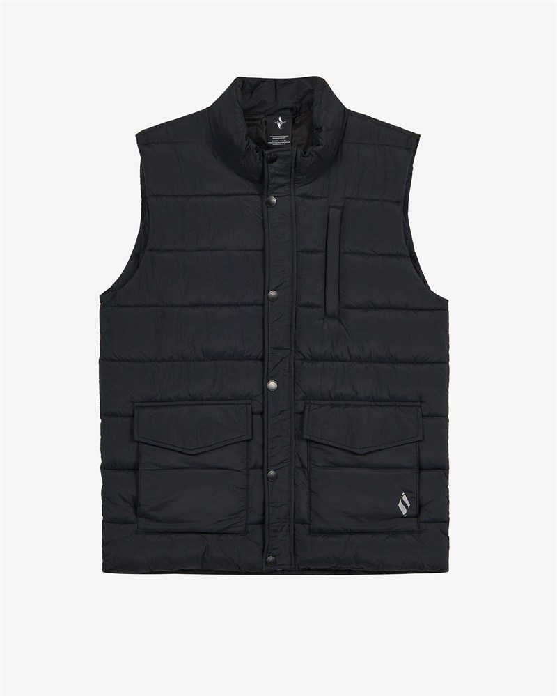 Skechers M Puffer Vest Siyah