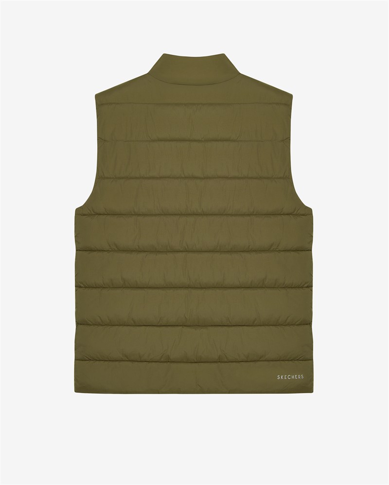 Skechers M Puffer Vest Yeşil