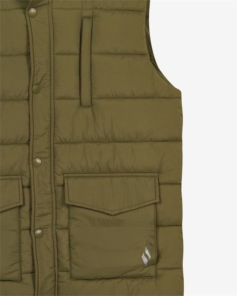 Skechers M Puffer Vest Yeşil
