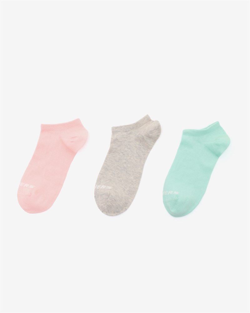 Skechers S2520315-U Low Cut 3 Pack Socks Multicolor