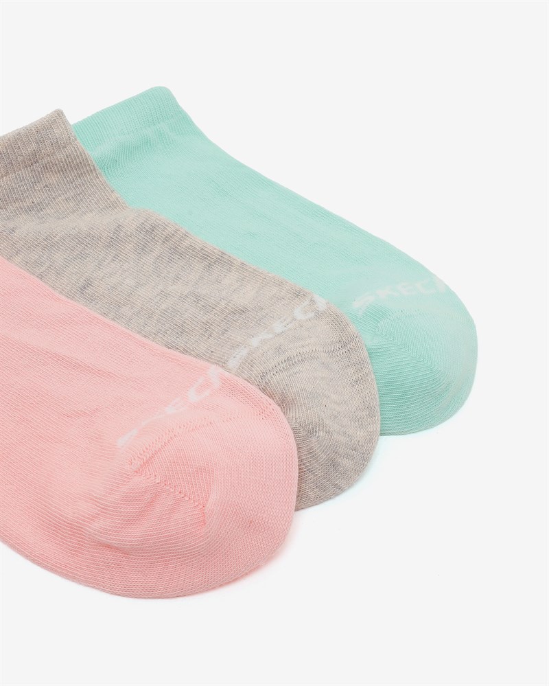 Skechers S2520315-U Low Cut 3 Pack Socks Multicolor