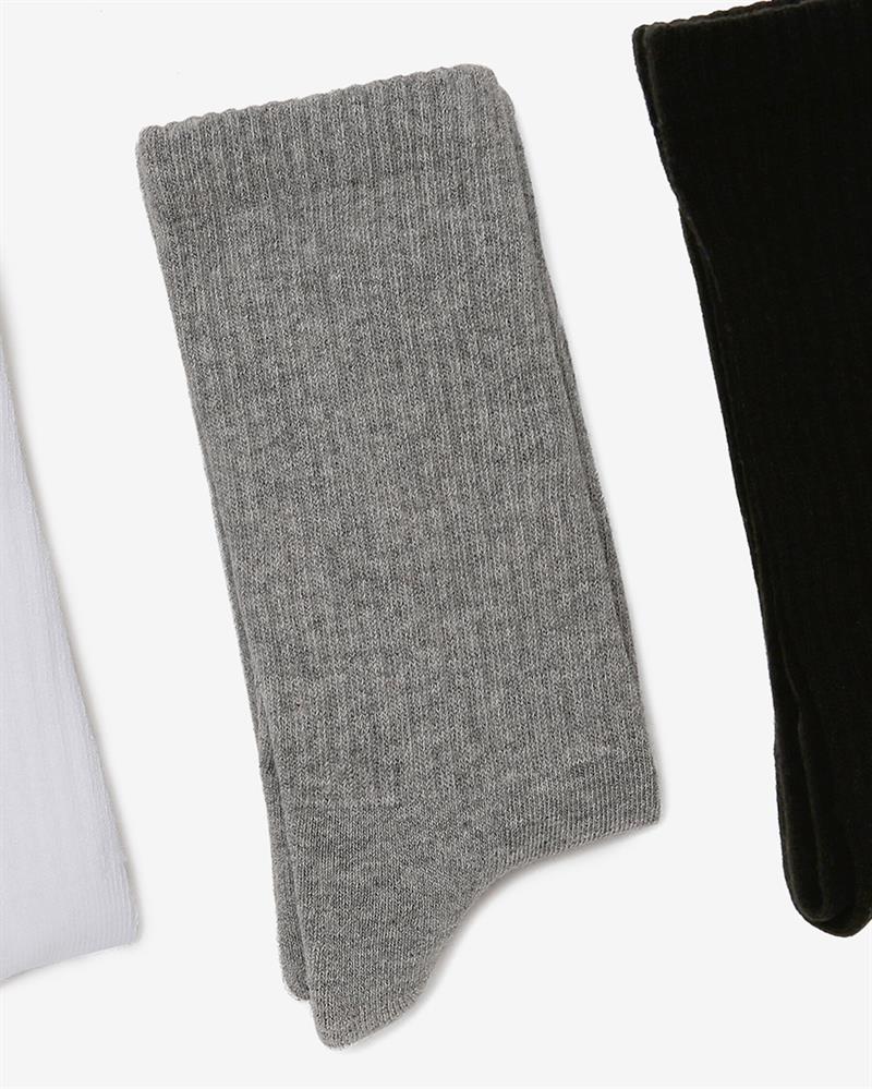 Skechers U Crew Cut Padded 3 Pack Sock Multi