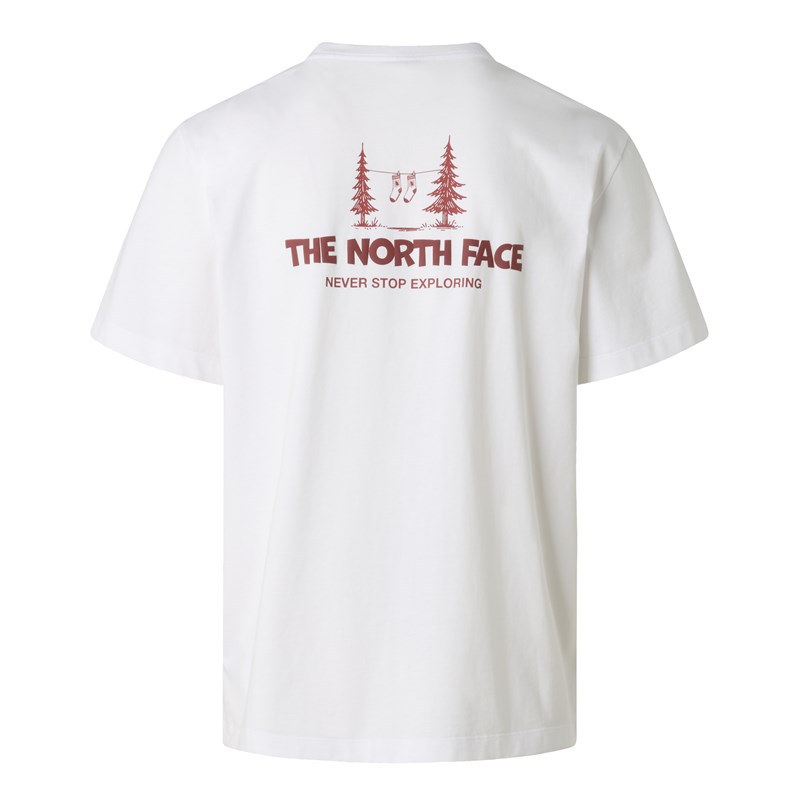 M CAMPING RELAXED SHORT SLEEVE TEE-GRAPH White