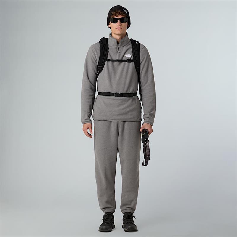 M GLACIER FLEECE 1/4 ZIP JACKET GREY