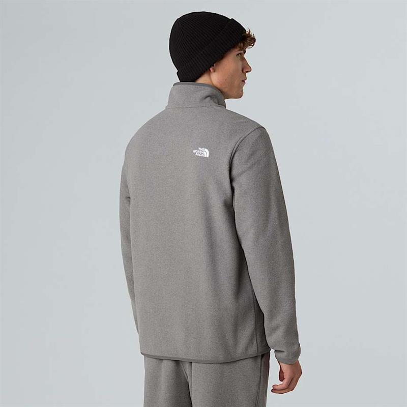 M GLACIER FLEECE 1/4 ZIP JACKET GREY