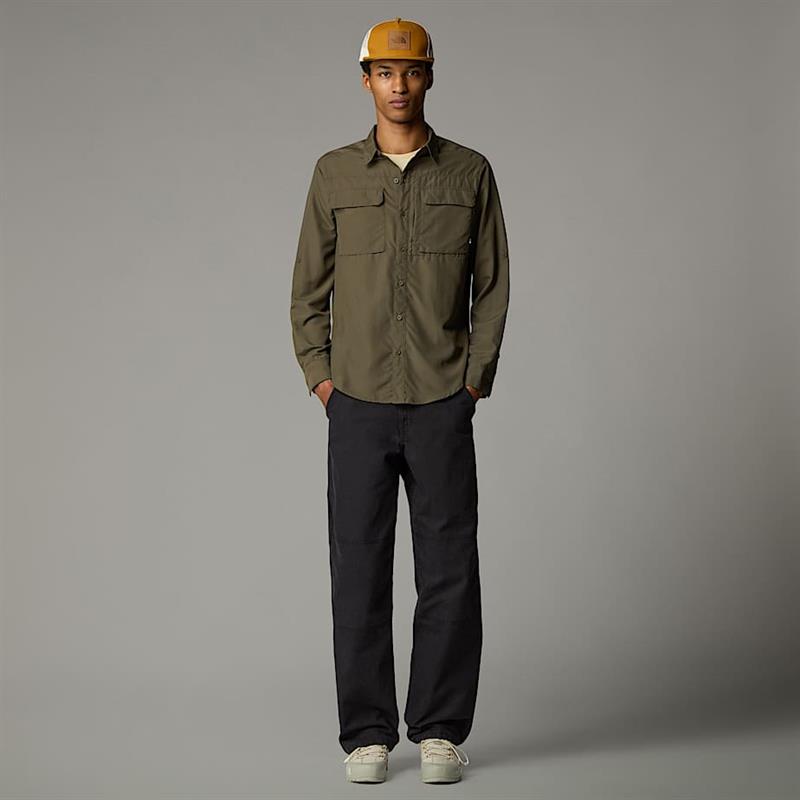 M L/S SEQUOIA SHIRT NEW TAUPE GREEN