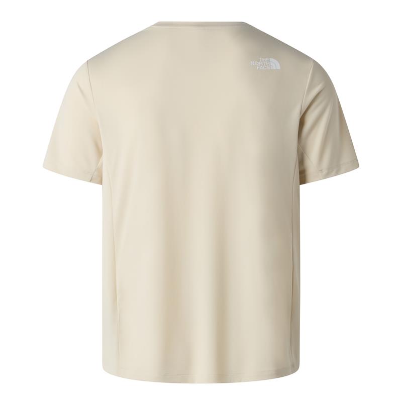 M MOUNTAIN ATHLETICS TAPE SHORT SLEEVES Stone