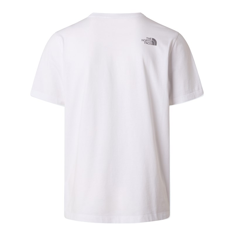M MOUNTAIN LINE REGULAR SHORT SLEEVE TEE White