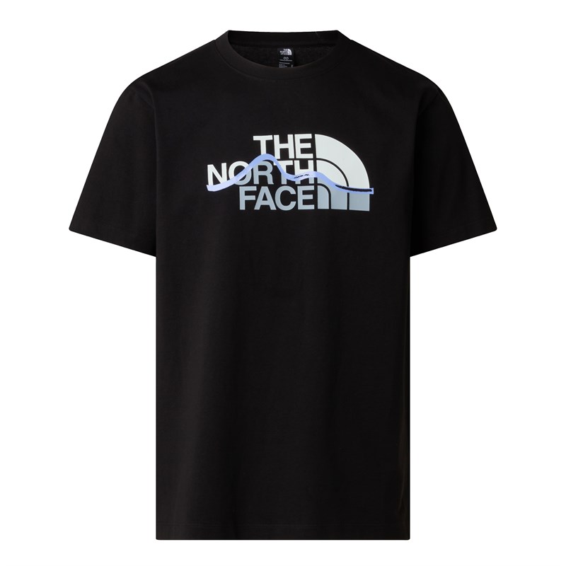 M MOUNTAIN LINE REGULAR SHORT SLEEVE TEE Black