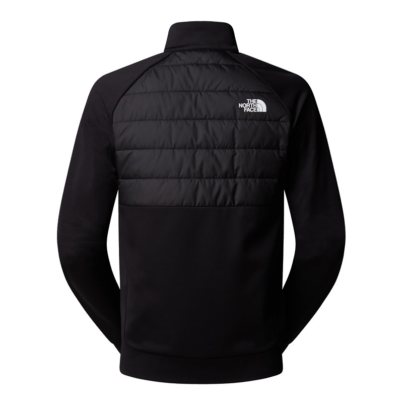 M REAXION 2.0 FLEECE HYBRID FULL ZIP JKT Black