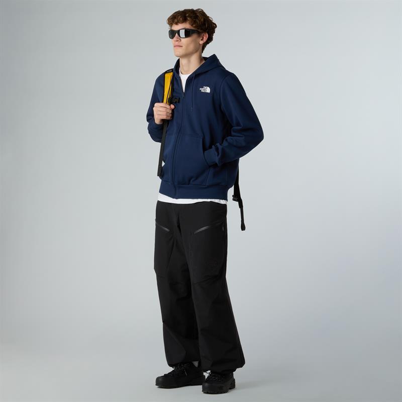 M SIMPLE DOME FULL ZIP HOODIE Navy